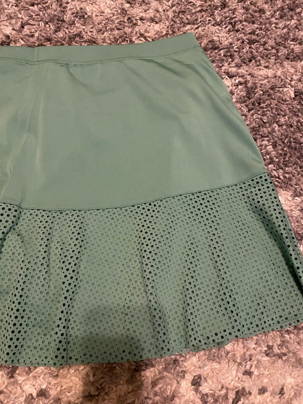 RLX Ralph Lauren Women's RLX Eyelet Interlock Golf Skort Skirt New $148 XXL - Picture 11 of 13